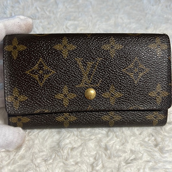 Vintage LV Monogram Porte-Monnaie Tresor Wallet - Picture 1 of 16